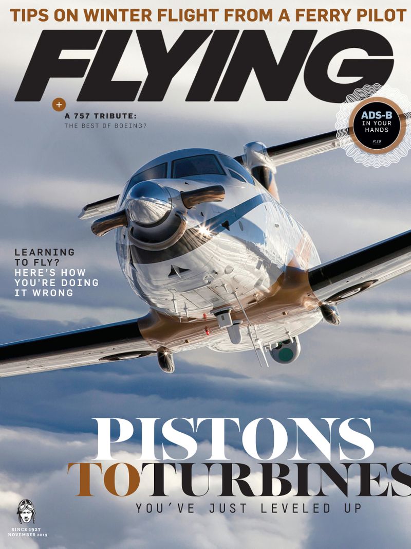 Flying November 01, 2019 Issue Cover