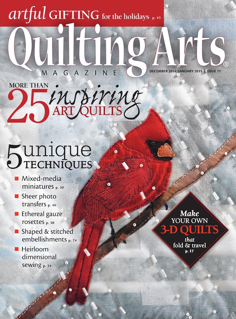 Quilting-Arts December 01, 2014 Issue Cover