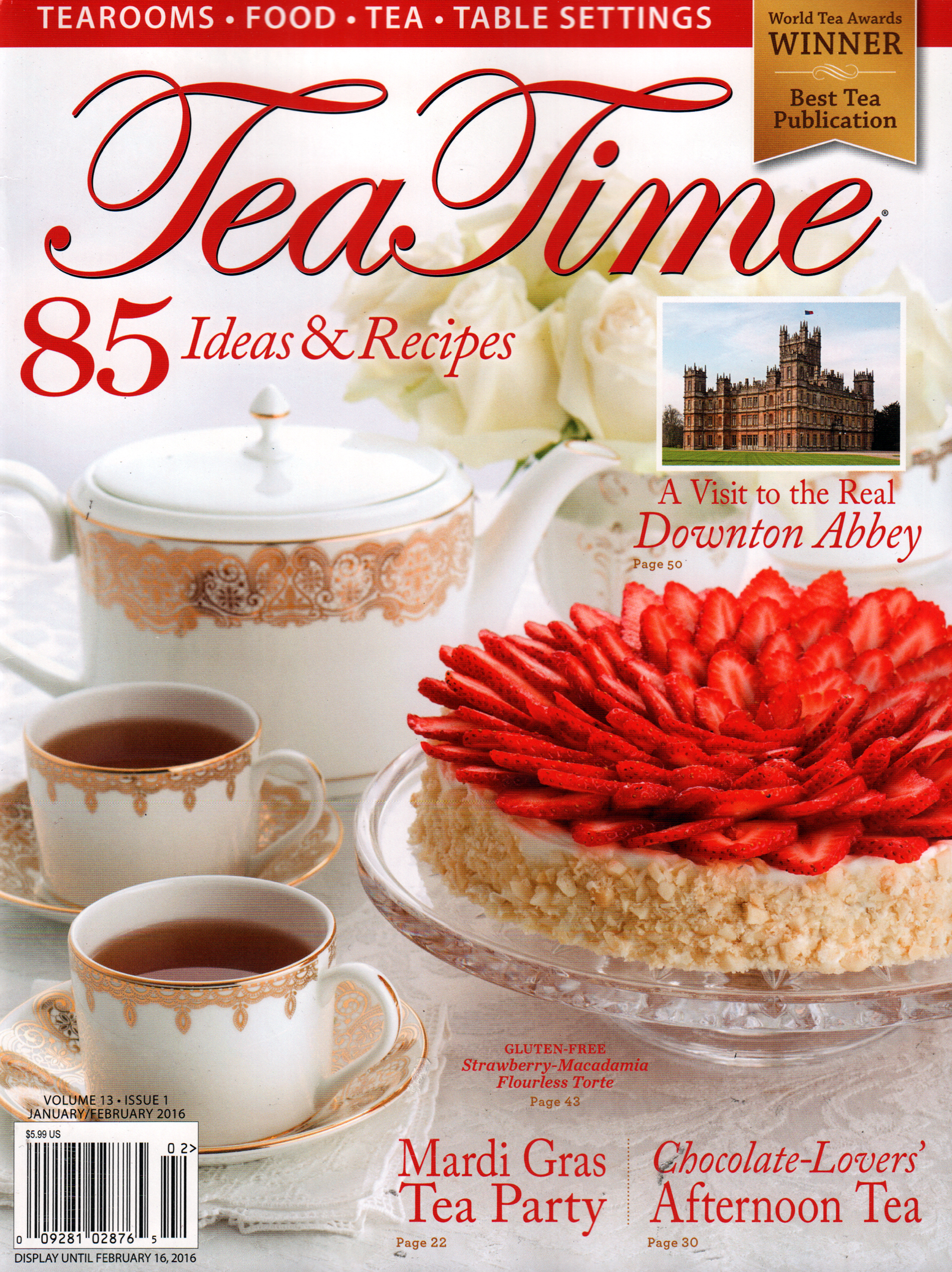 Tea-Time January 01, 2016 Issue Cover
