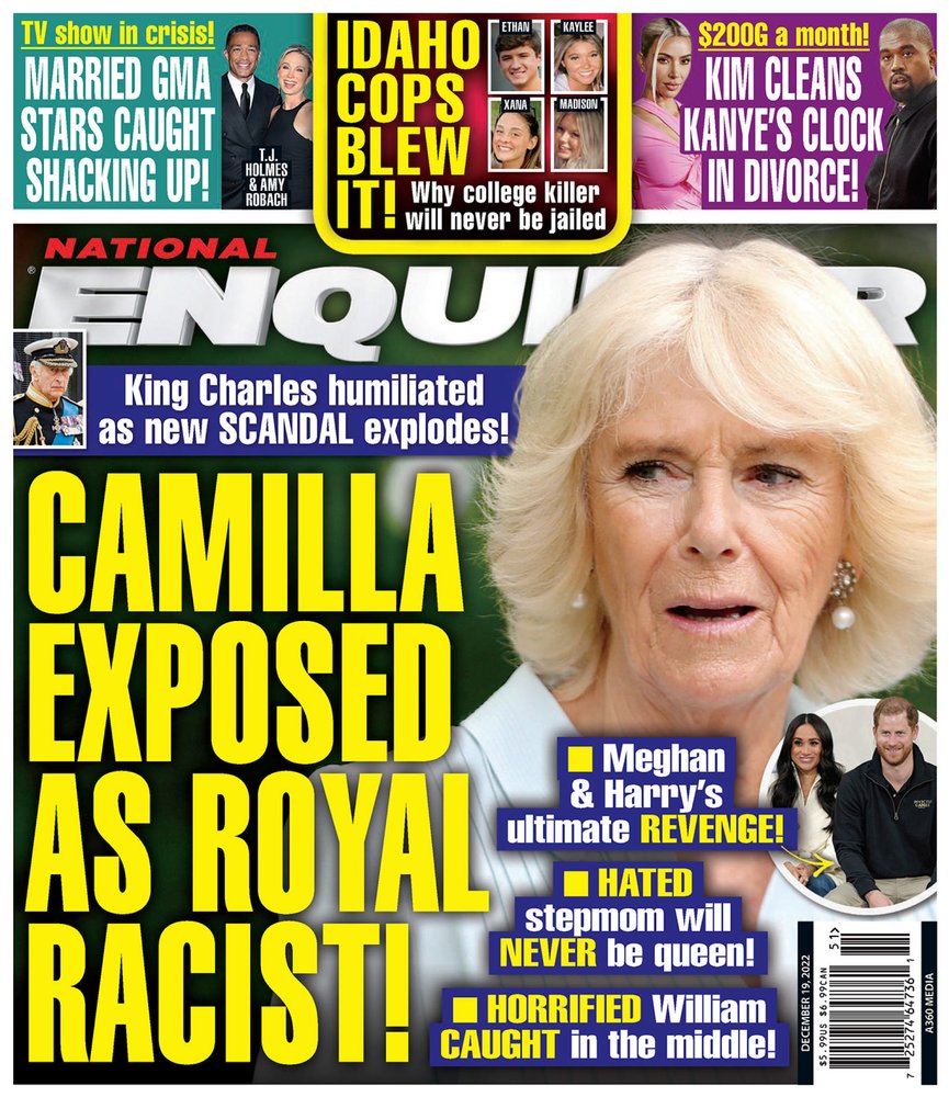 national-enquirer December 19, 2022 Issue Cover