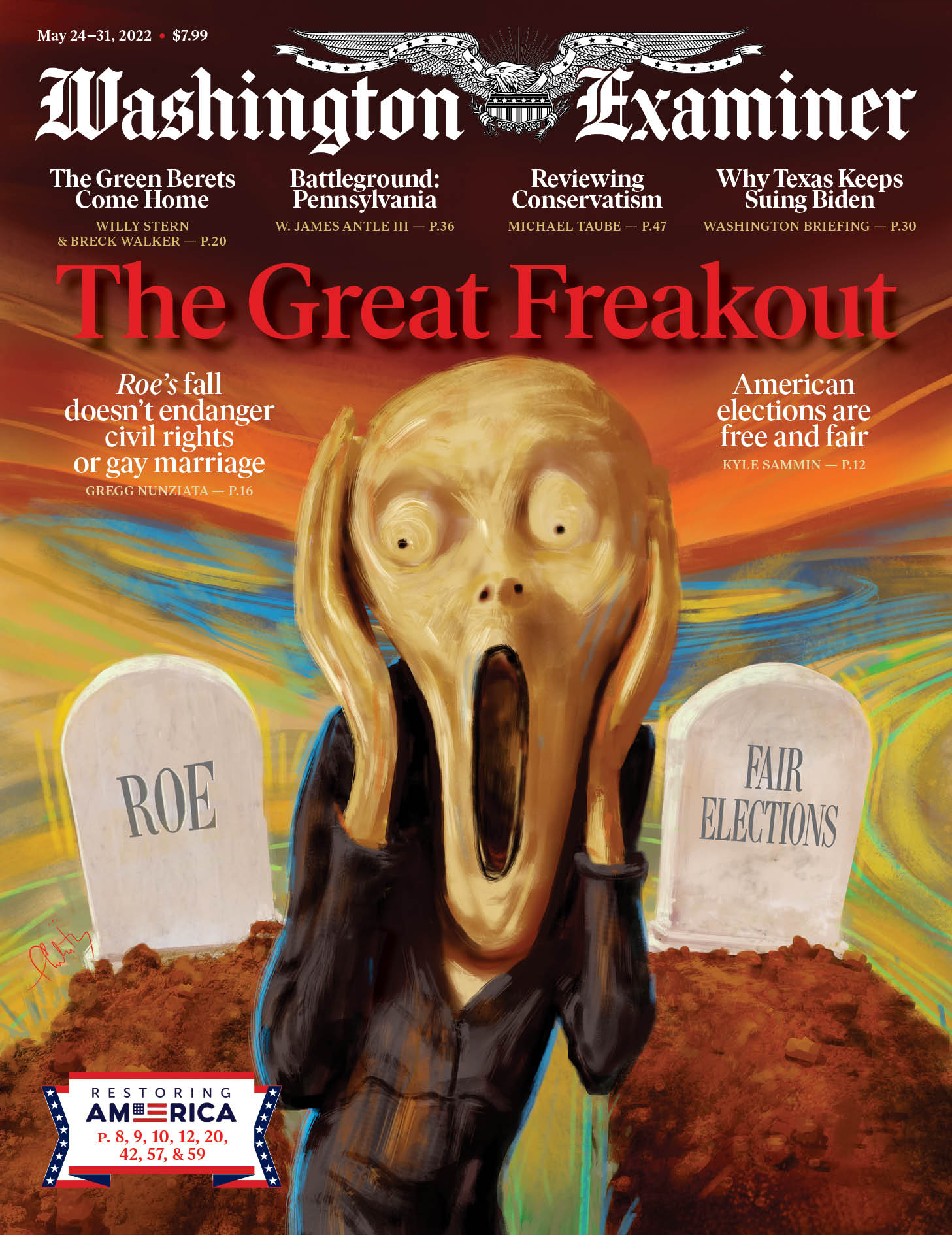 Washington-Examiner May 24, 2022 Issue Cover