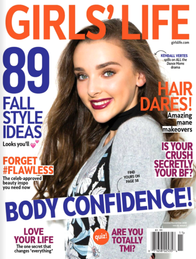Girls' Life October 01, 2016 Issue Cover