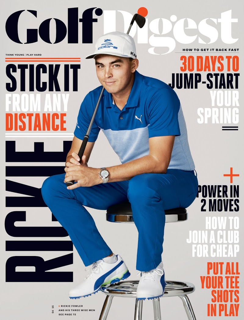 Golf-Digest April 01, 2016 Issue Cover