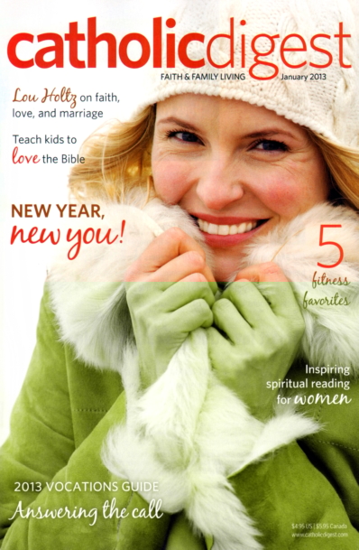 Catholic Digest January 01, 2013 Issue Cover