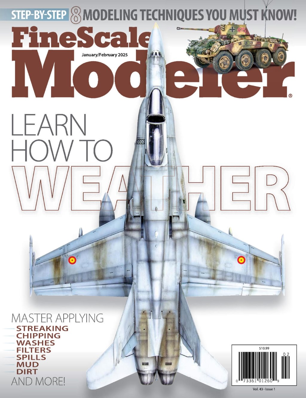 Finescale-Modeler January 01, 2025 Issue Cover