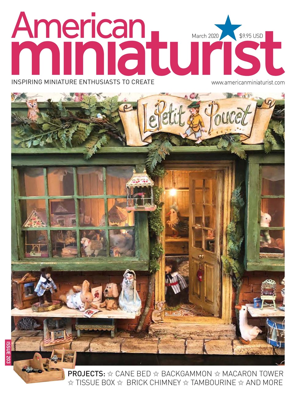 American-Miniaturist March 01, 2020 Issue Cover
