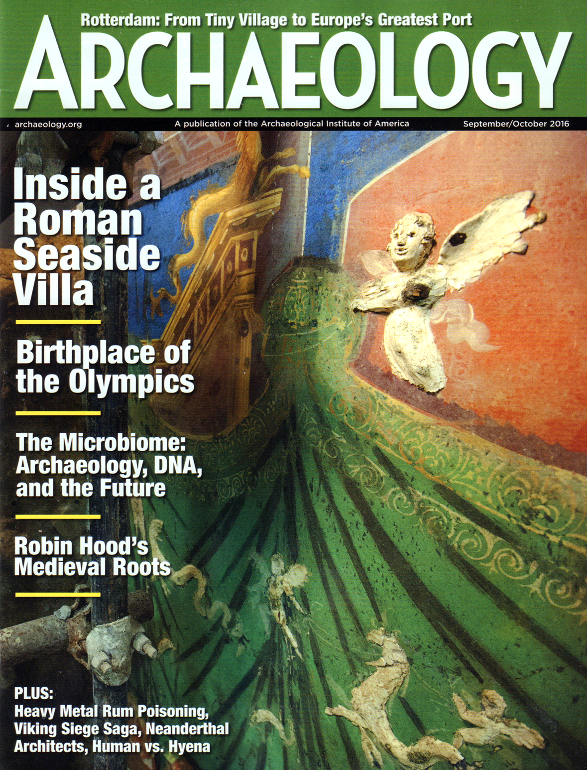 Archaeology September 01, 2016 Issue Cover