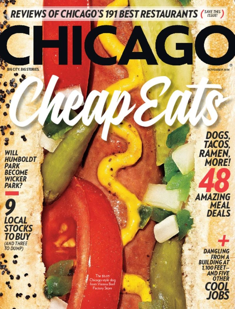 Chicago-Magazine November 01, 2014 Issue Cover