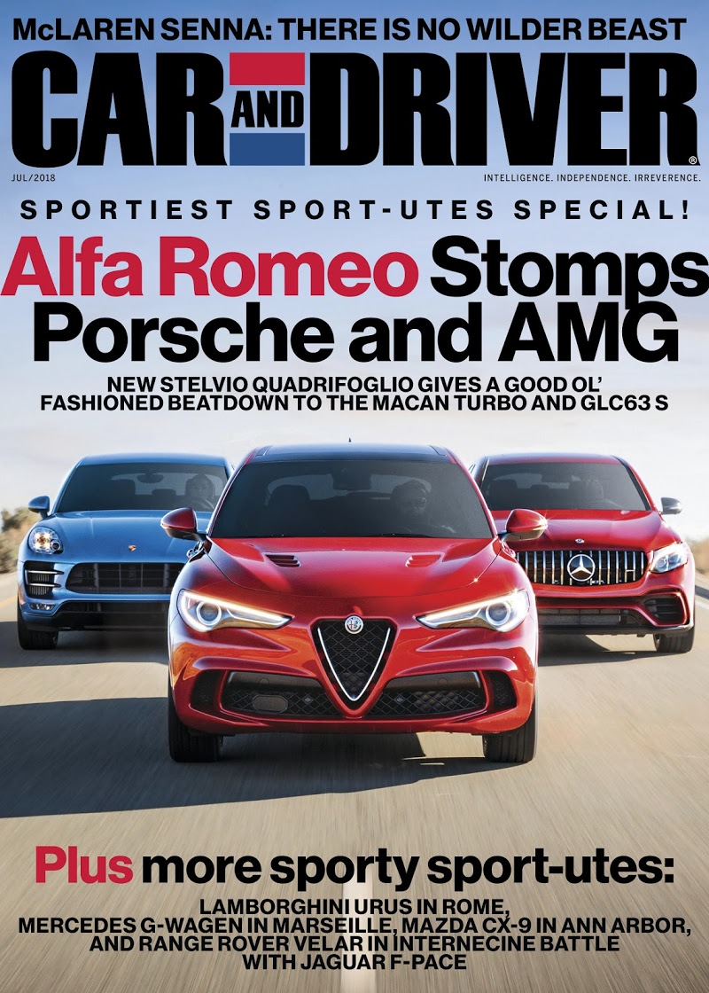 car-and-driver July 01, 2018 Issue Cover