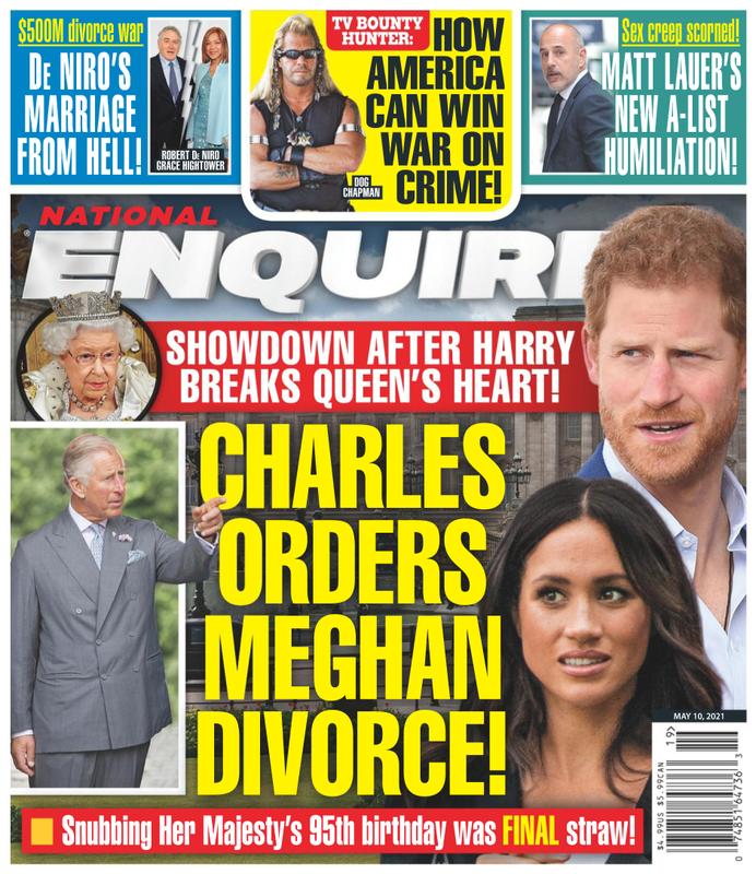 national-enquirer May 10, 2021 Issue Cover