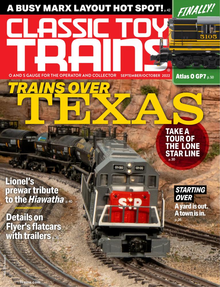 Classic-Toy-Trains September 01, 2022 Issue Cover