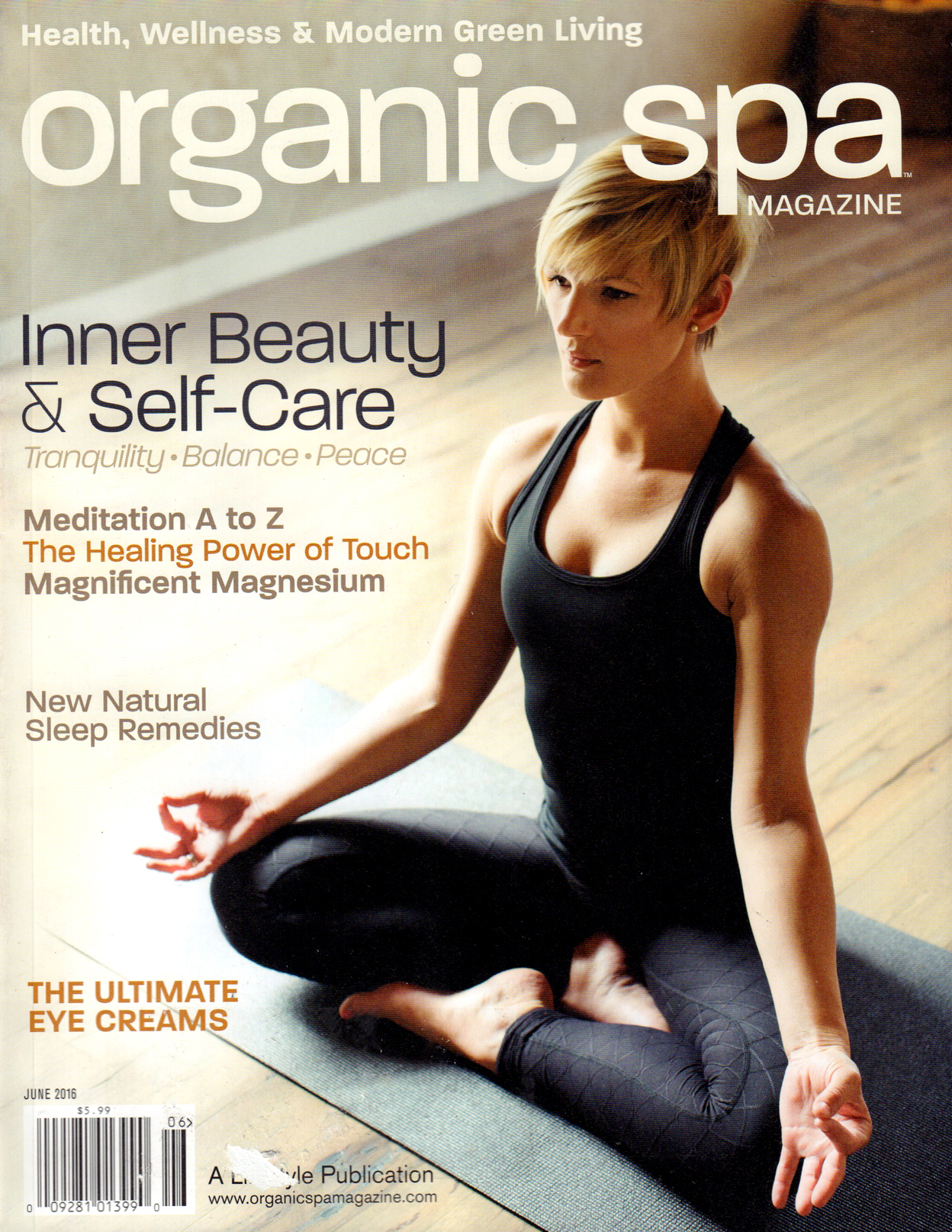 Organic-Spa June 01, 2016 Issue Cover