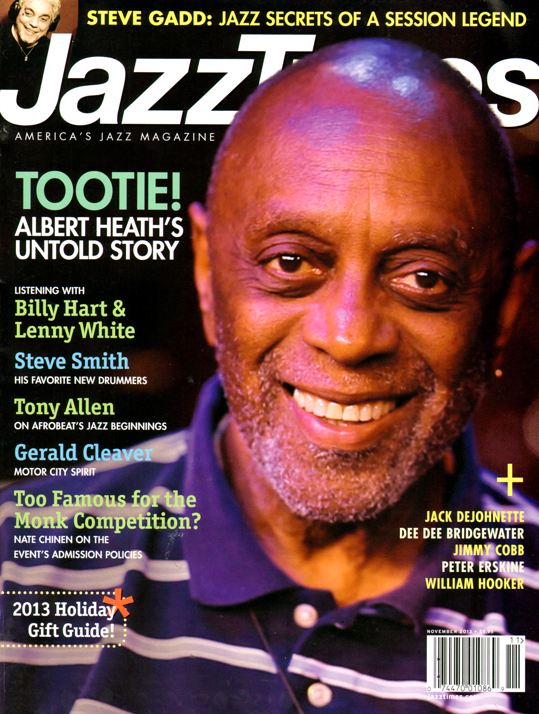 JazzTimes November 01, 2013 Issue Cover