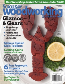 Scroll-Saw-Woodworking-and-Crafts June 01, 2018 Issue Cover