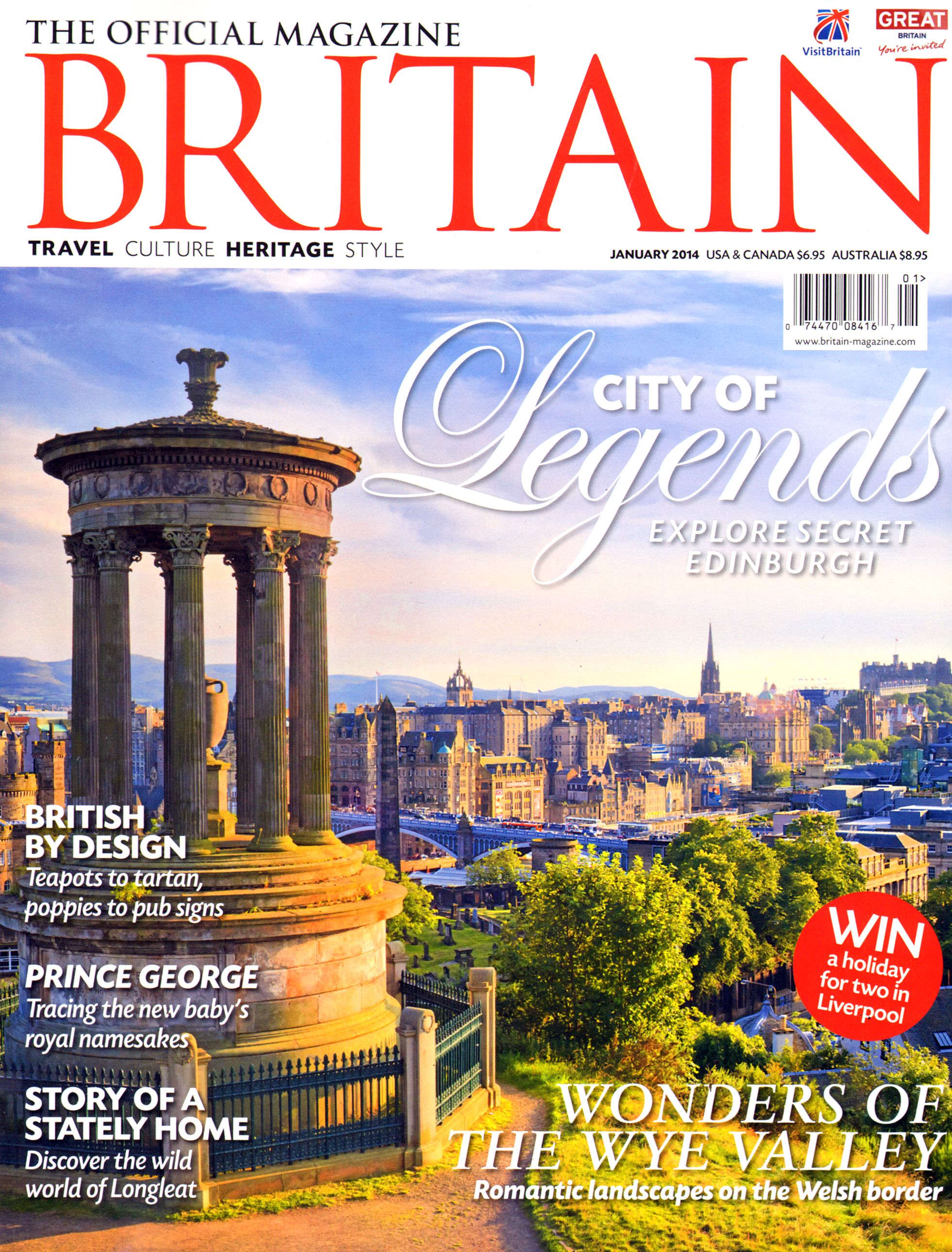 Britain January 01, 2014 Issue Cover