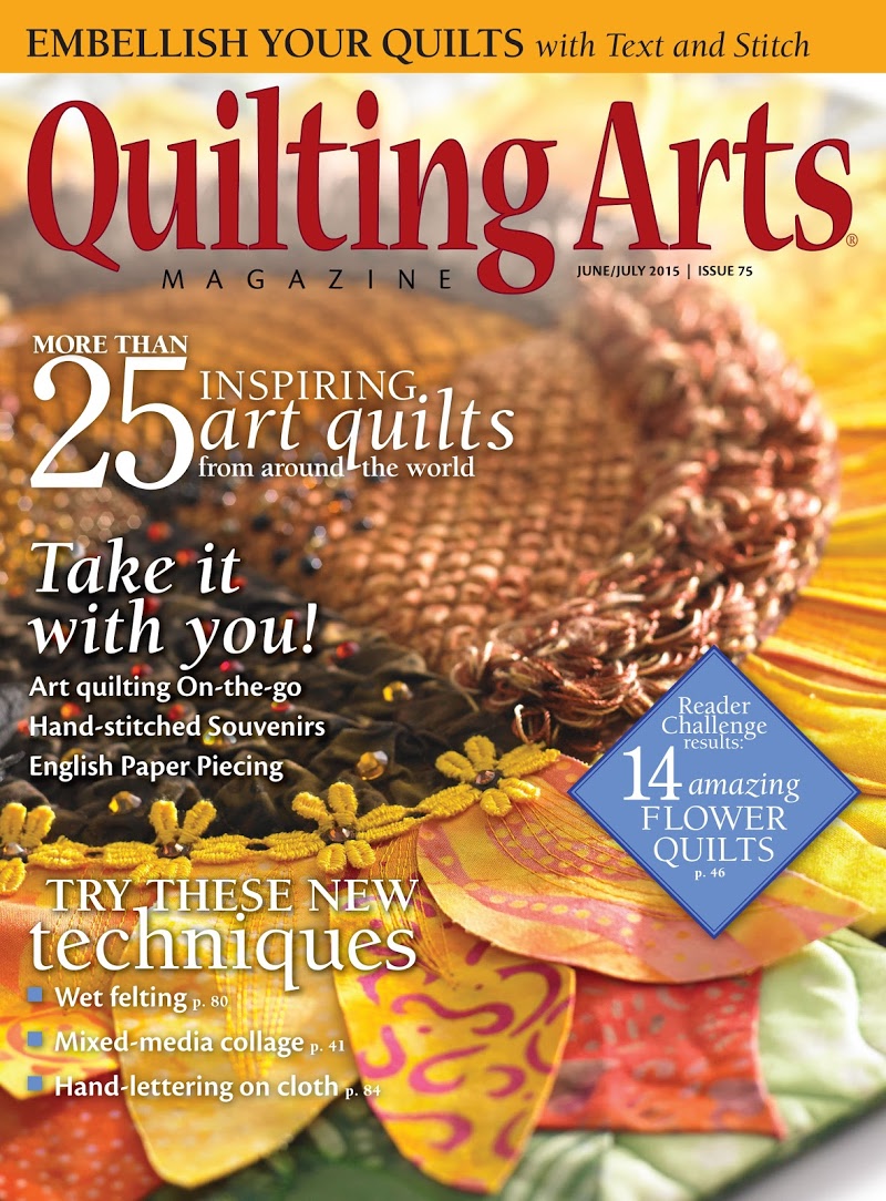 Quilting-Arts June 01, 2015 Issue Cover