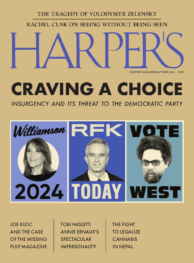 Harpers October 01, 2023 Issue Cover