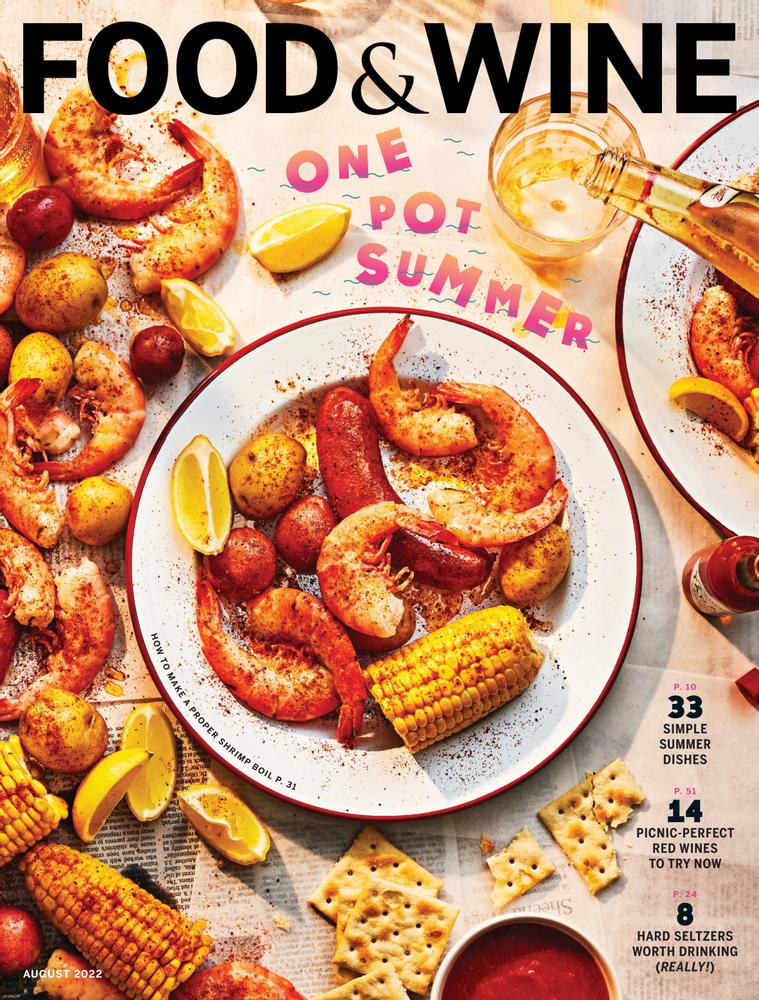 Food-and-Wine August 01, 2022 Issue Cover