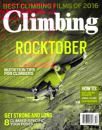Climbing-Magazine October 01, 2016 Issue Cover