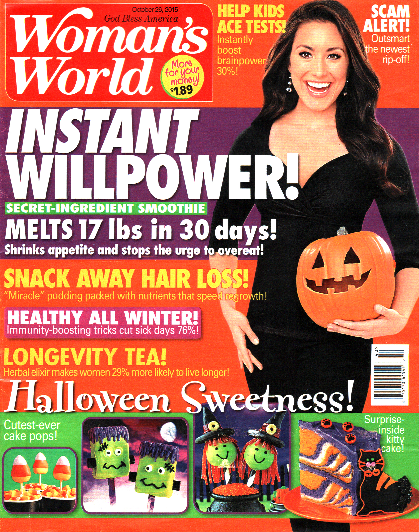 Womans-World October 26, 2015 Issue Cover