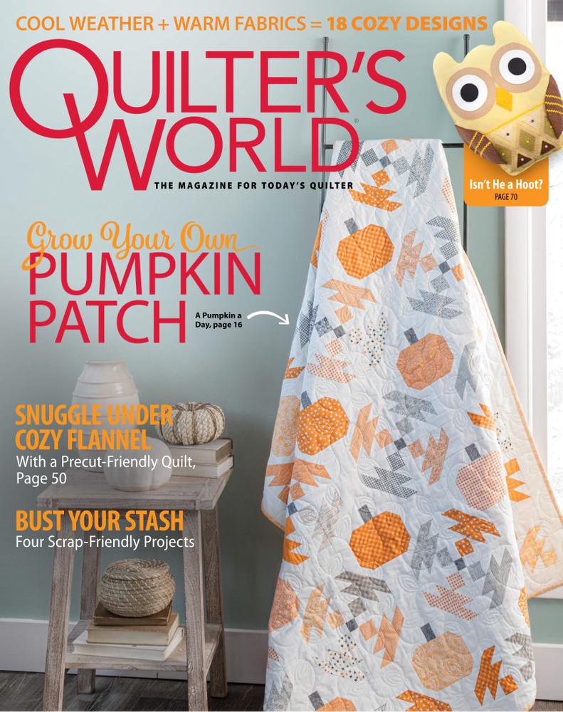 Quilters-World September 01, 2022 Issue Cover