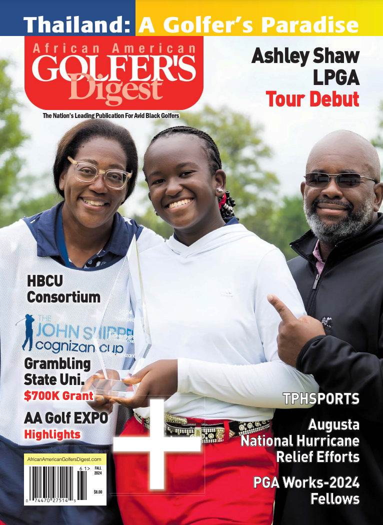African Amercian Golfer's Digest September 01, 2024 Issue Cover