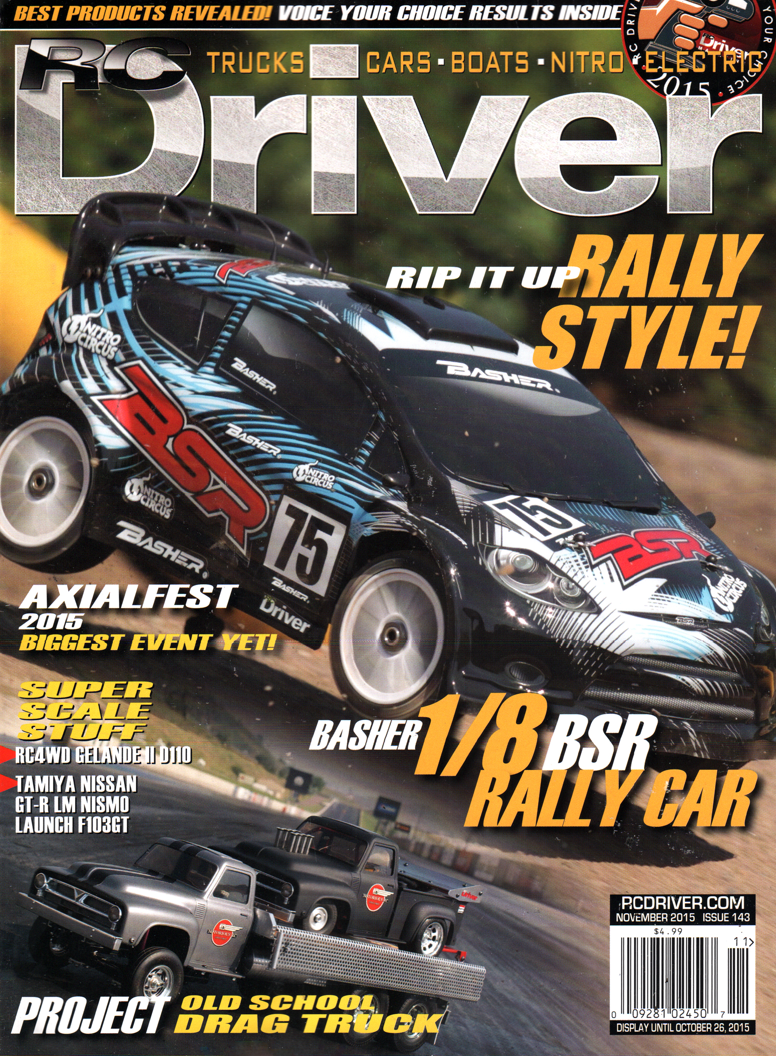 RC-Driver November 01, 2015 Issue Cover
