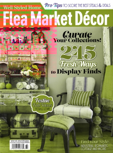 Flea Market Décor September 01, 2015 Issue Cover