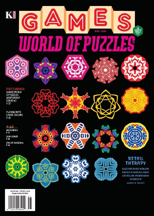 Games-World-of-Puzzles May 01, 2025 Issue Cover