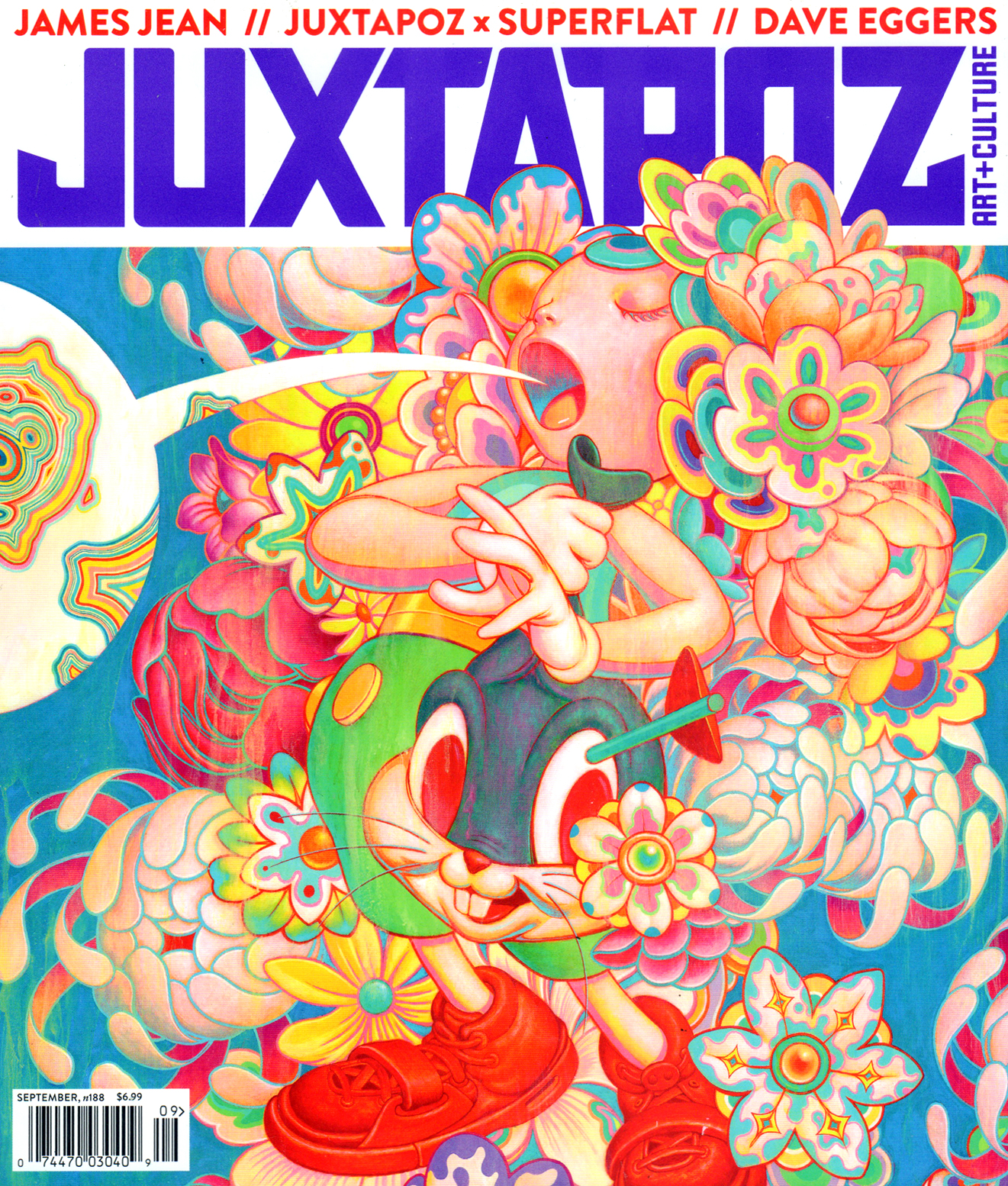Juxtapoz September 01, 2016 Issue Cover