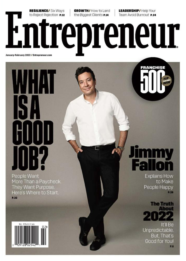 Entrepreneur January 01, 2022 Issue Cover