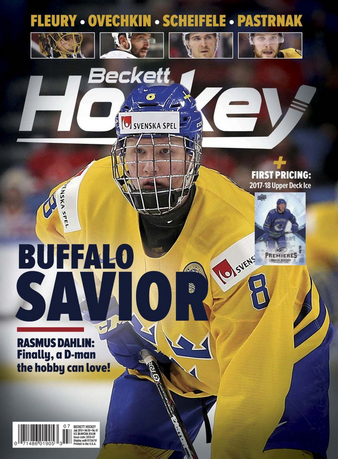 Beckett-Hockey July 01, 2018 Issue Cover