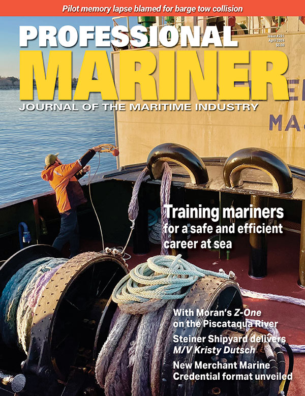 Professional-Mariner April 01, 2024 Issue Cover