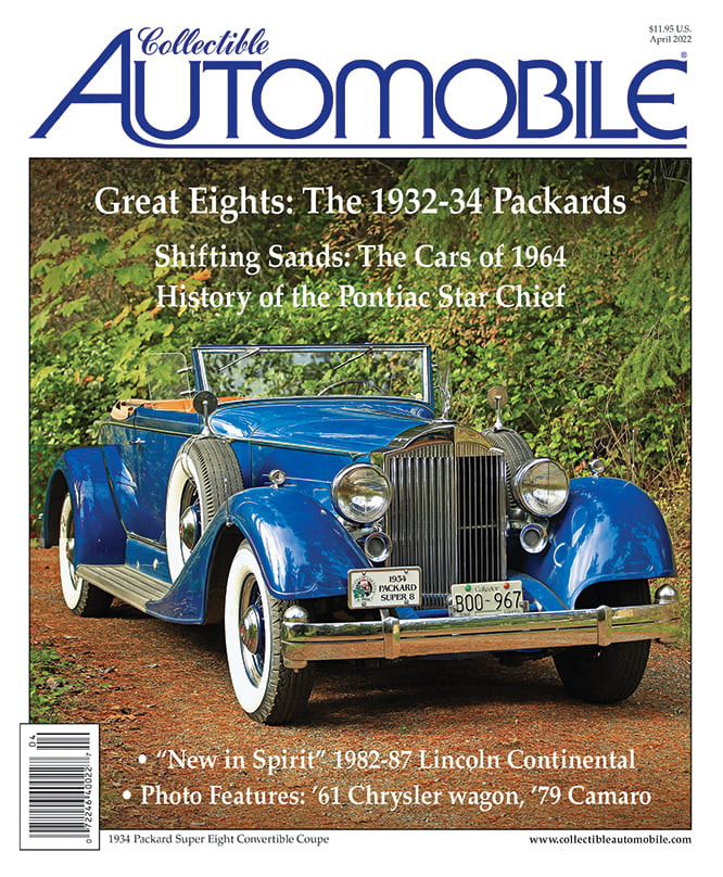 Collectible-Automobile April 01, 2022 Issue Cover
