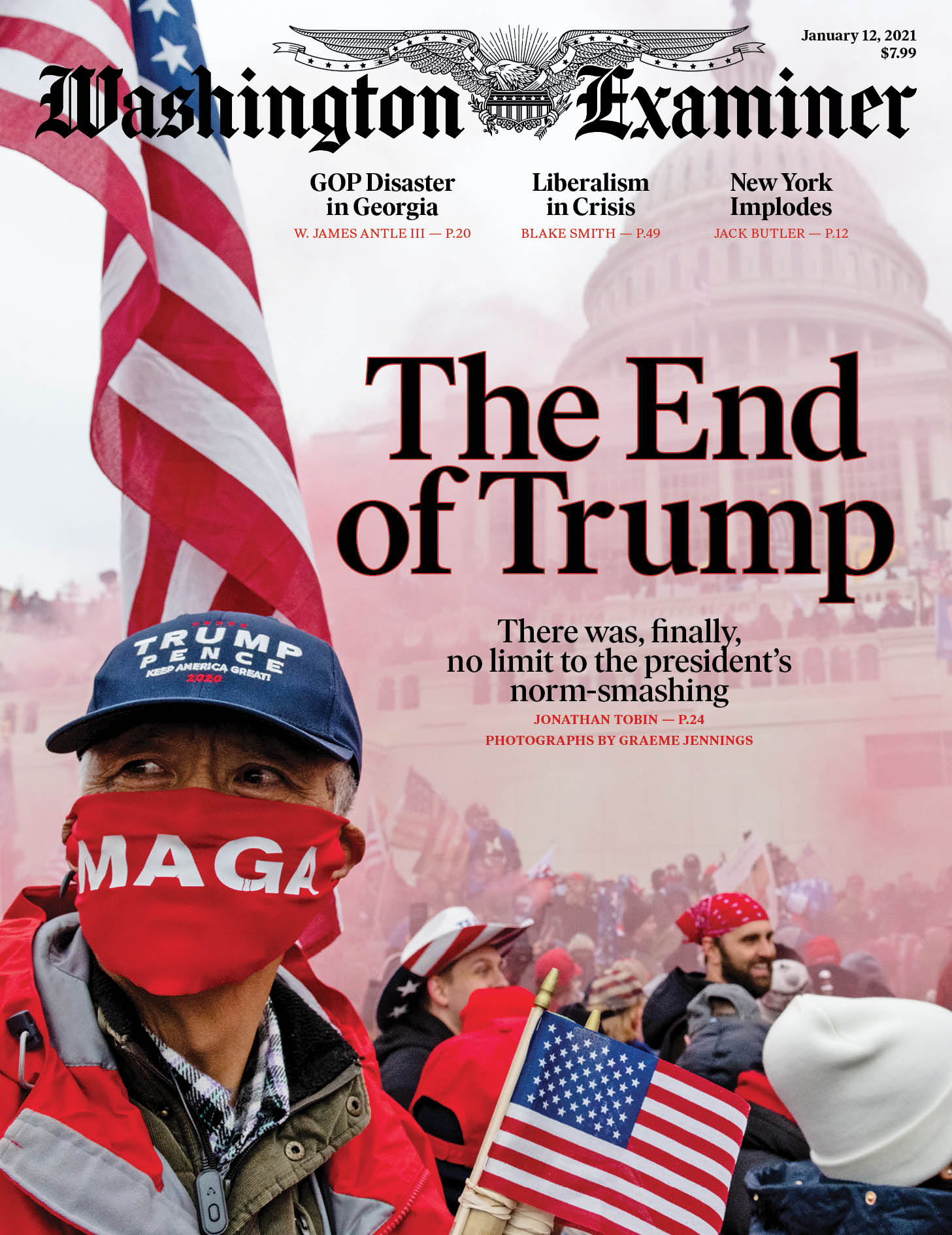 Washington-Examiner January 12, 2021 Issue Cover