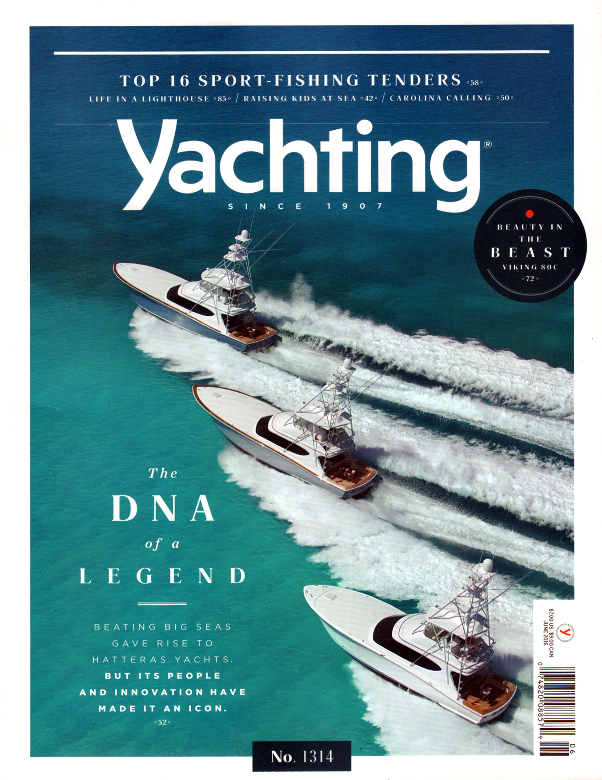 yachting June 01, 2016 Issue Cover