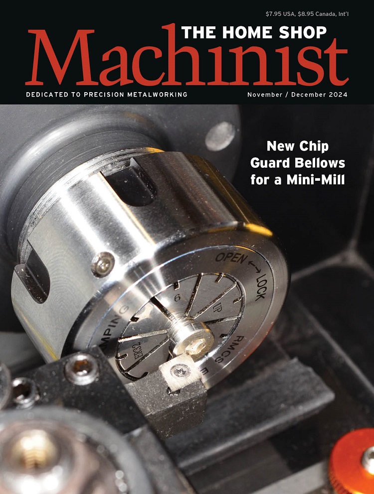 The Home Shop Machinist November 01, 2024 Issue Cover