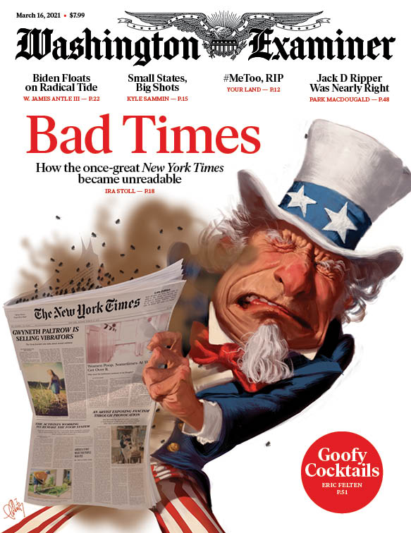 Washington-Examiner March 16, 2021 Issue Cover