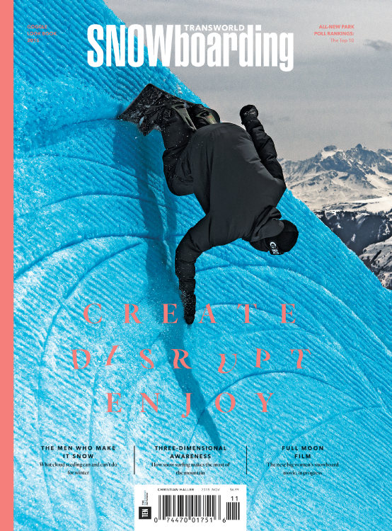 Transworld-SNOWboarding November 01, 2015 Issue Cover