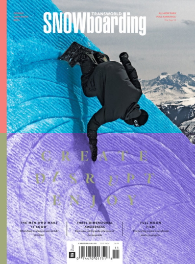 Transworld SNOWboarding November 01, 2015 Issue Cover