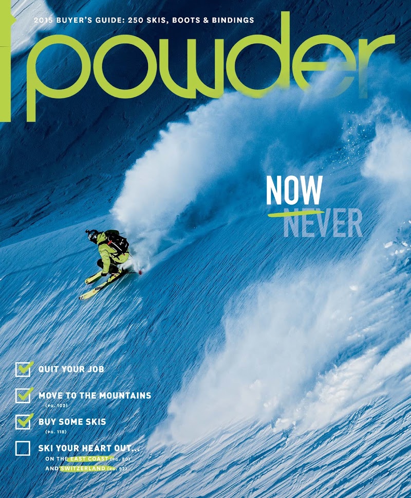 Powder September 01, 2014 Issue Cover