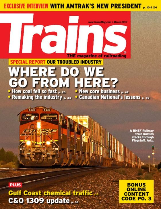 Trains March 01, 2017 Issue Cover