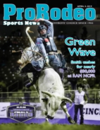 Pro-Rodeo-Sports-News April 05, 2019 Issue Cover
