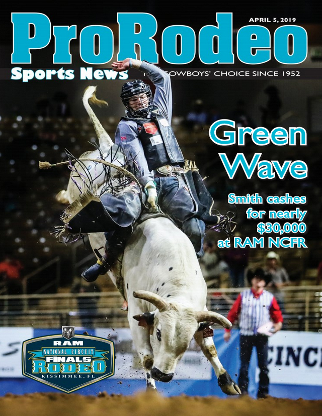 Pro-Rodeo-Sports-News April 05, 2019 Issue Cover