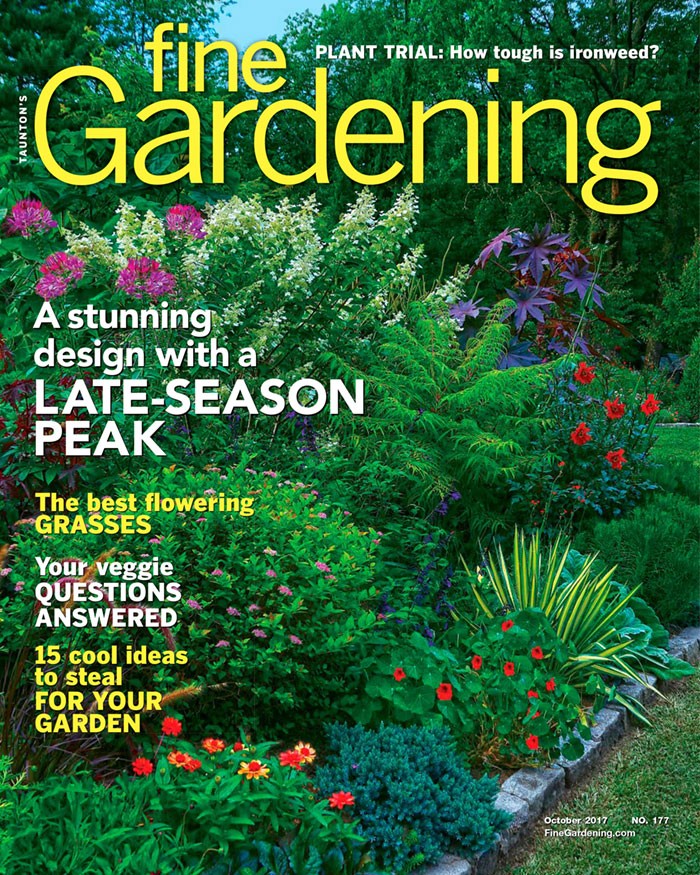 Fine-Gardening October 01, 2017 Issue Cover