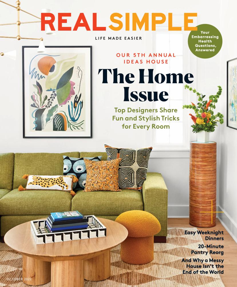real-simple October 01, 2022 Issue Cover