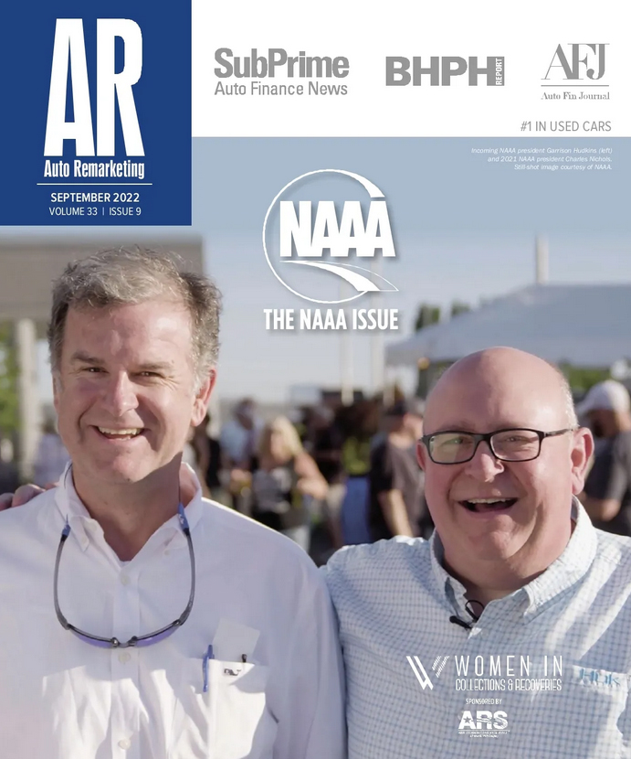Auto-Remarketing-News September 01, 2022 Issue Cover