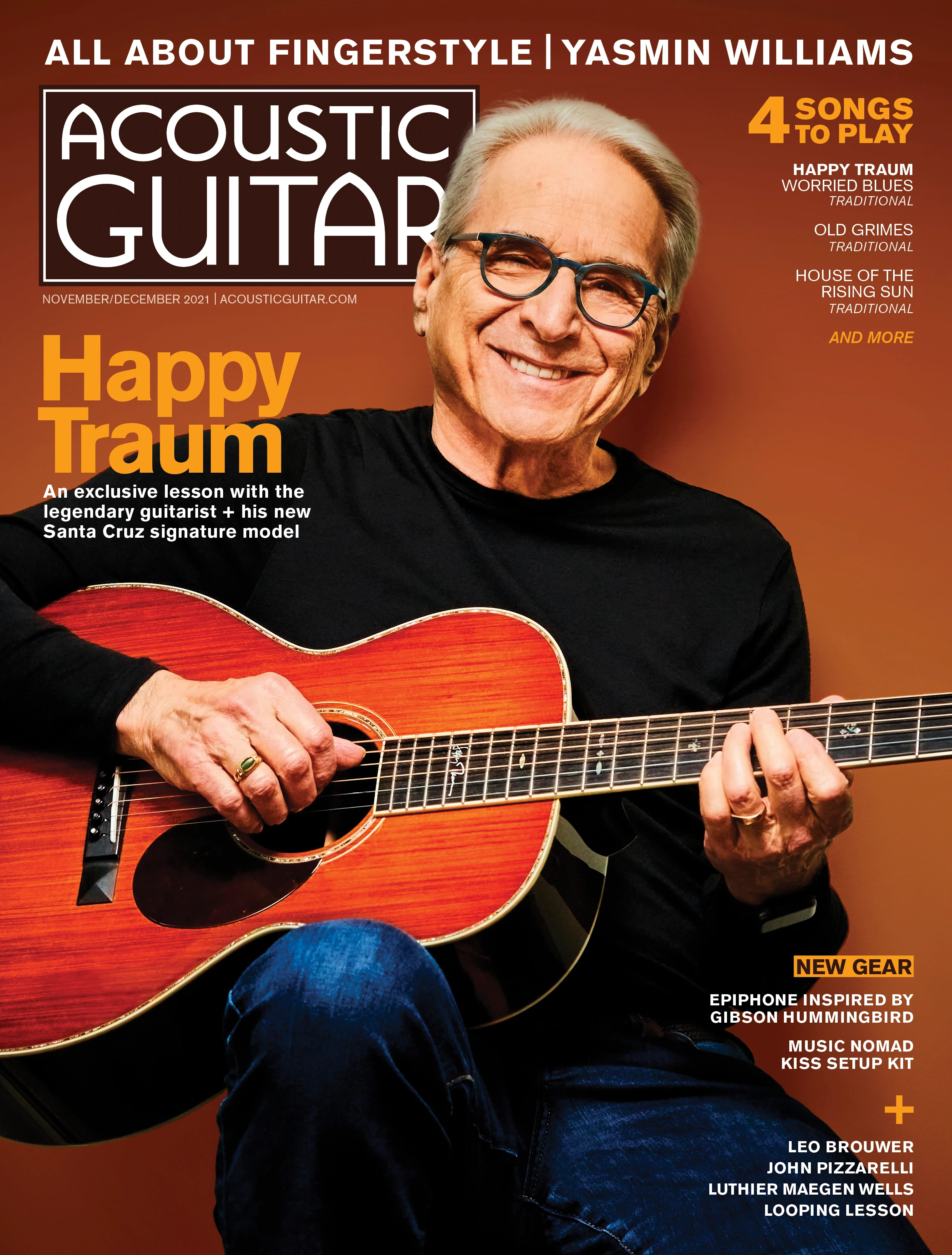 Acoustic-Guitar November 01, 2021 Issue Cover