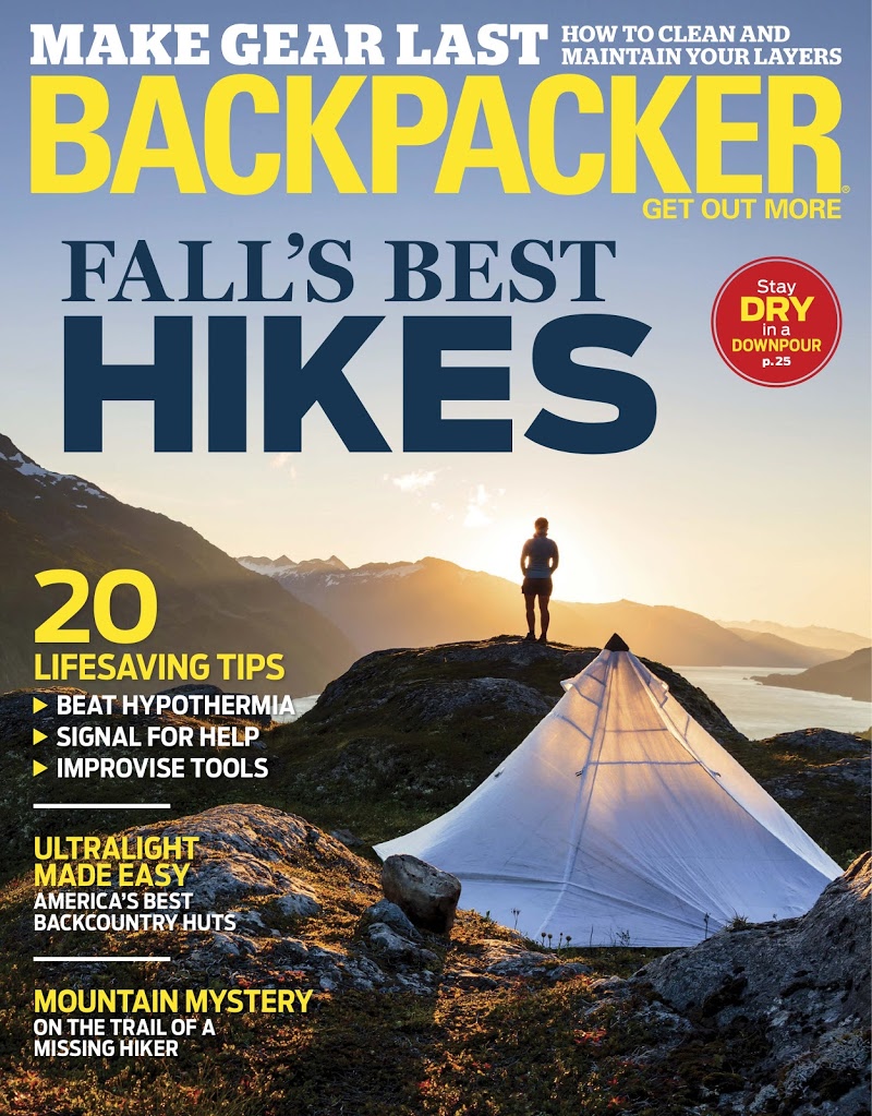 Backpacker October 01, 2017 Issue Cover