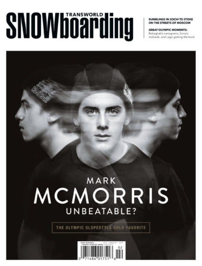 Transworld SNOWboarding February 01, 2014 Issue Cover